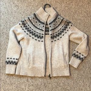 Zip up sweater
